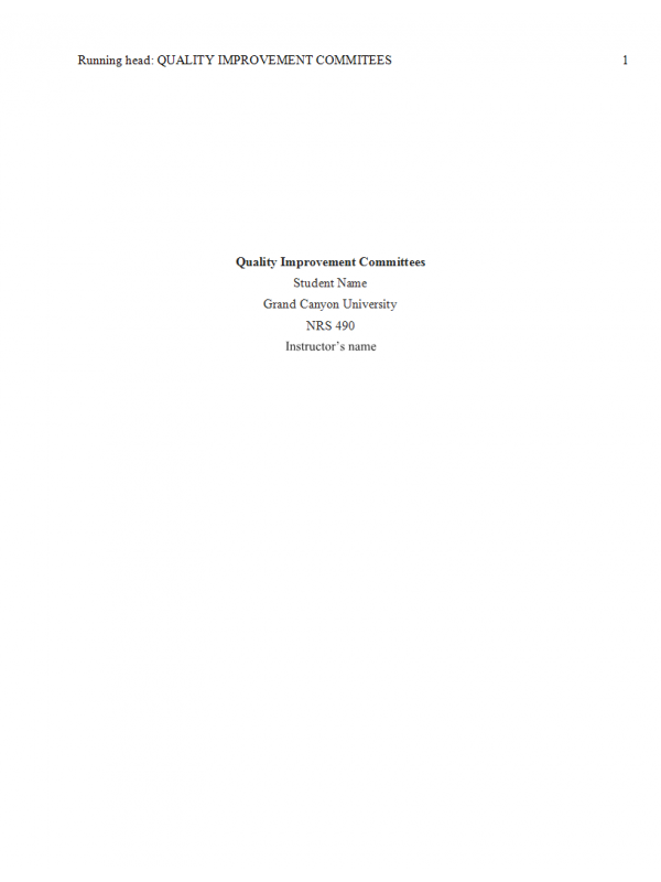 NRS 490 Topic 1 Scholarly Activity