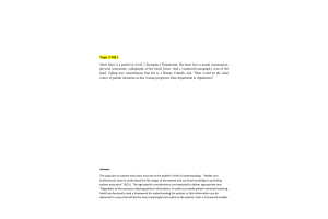 HLT 306V Topic 2 Discussion Question 1