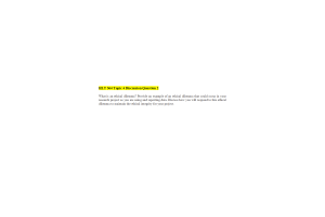 HLT 364 Topic 4 Discussion Question 2