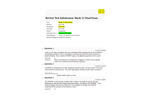 NURS 6640 Week 6 Midterm Exam75 out of 75 Points