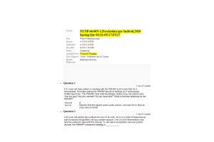 NURS 6640N-1, NUNP 6640N-1 Week 6 Midterm Exam75 out of 75 Points