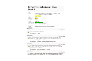 NURS-6512N-1, NURS-6512D-1, NURS-6512C-1Exam - Week 6 Midterm100 out of 100 Points