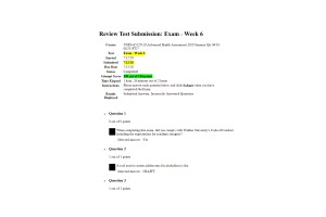 NURS 6512N-29 Week 6 Midterm Exam100 out of 100 Points