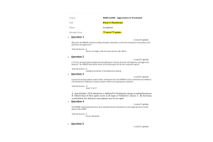 NURS 6630N; Exam - Week 11 Final (75 out of 75 Points Fall Quarter)