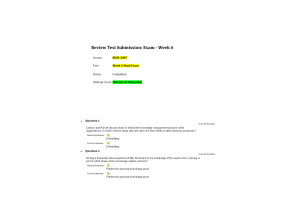 BUSI 3007; Week 6 Final Exam100 out of 100 Points