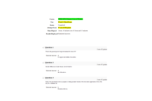 NURS 6551 Week 11 Final Exam (99 out of 100 Points Nov Term)
