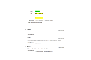 NURS 6551 Week 11 Final Exam (100 out of 100 Points August Term)