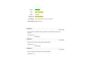 NURS 6551 Week 11 Final Exam (100 out of 100 Points May Term)