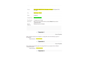 BUSI 3003-1, MGMT-3102-1; Week 6 Final Exam (100 out of 100 Points; Fall Quarter)