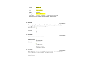 NRNP 6531 Week 6 Midterm Exam (100 out of 100 Points)