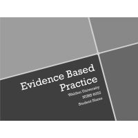 NURS 6052 Module 2 (Weeks 2-3) Assignment; Evidence-Based Project, Part 1; An Introduction to Clinical Inquiry: Spring 2021