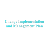 NURS 6053 Module 5 Assignment; Change Implementation and Management Plan