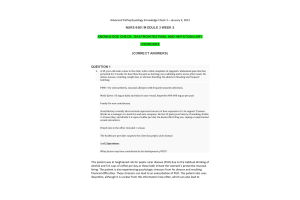 NURS 6501 Week 5 Knowledge Check; Gastrointestinal and Hepatobiliary Disorders