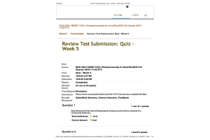 BUSI 3004 Week 5 Quiz