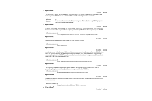NURS 6630 Week 11 Final Exam