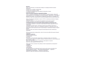 NURS 6630N-29, Approaches to Treatment; Midterm Exam - Week 6