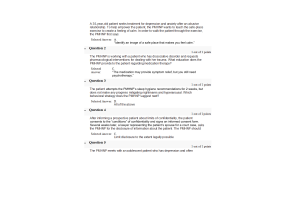 NURS 6640 Week 6 Midterm ExamSpring Term