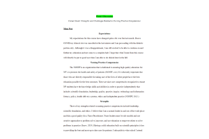 NRNP 6531 Week 1 Discussion; Career Goals; Strengths and Challenges Discussion (Initial Posting, Responses)