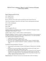 NRNP 6531 Week 4 Assignment; i-Human Case Study; Evaluating and Managing Cardiovascular Conditions