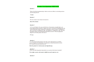 NRNP 6531 Week 6 Practice Midterm Exam