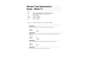 NRNP 6635 Week 11 Final Exam