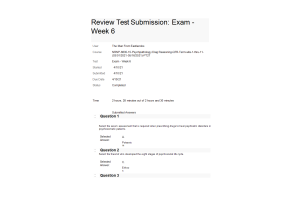 NRNP 6635-15, Week 6 Midterm Exam