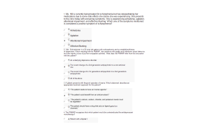 NURS 6650 Week 6 Midterm Exam
