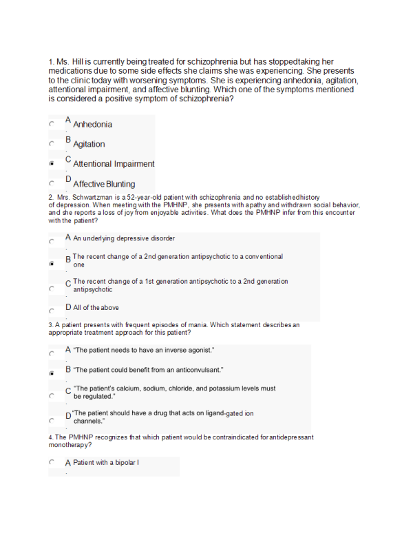 NURS 6650 Week 6 Midterm Exam