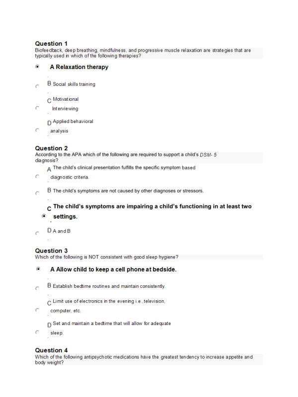 NURS 6665 Midterm Exam