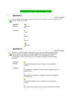 NRNP 6531 Week 3 Knowledge Check; Advanced Nursing Practice Competencies, Integumentary, and HEENT ConditionsFall Qtr