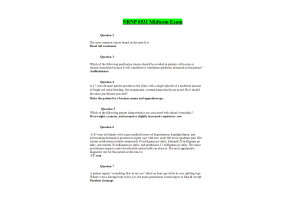 NRNP 6531 Week 6 Midterm Exam