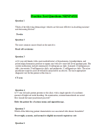 NRNP 6531 Week 6 Practice Midterm ExamFall Qtr