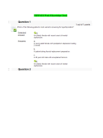 NRNP 6531 Week 8 Knowledge Check; Gastrointestinal, Genitourinary, Endocrine, and Hematologic ConditionsFall Qtr