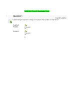 NRNP 6531 Week 10 Knowledge Check; Musculoskeletal Conditions and Neurologic ConditionsFall Qtr