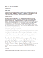 PRAC 6531 Week 1 Assignment 1; Practicum Site Information