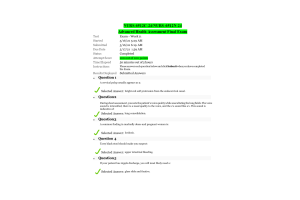 NURS 6512C-24 Week 11 Final Exam