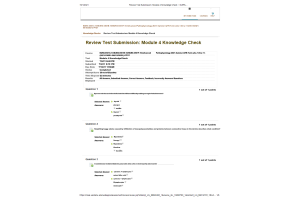 NURS-6501C-10, NURS-6501N-10, NURS-6501F-10 Module 4 Knowledge Check