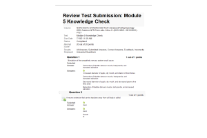NURS-6501C-24, NURS-6501N-24 Module 5 Knowledge Check
