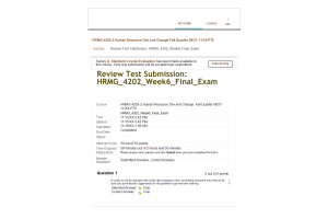 HRMG 4202 Week 6 Final Exam (100% Correct Fall Session)