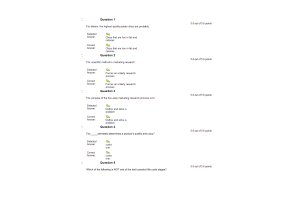 MRKT 3001 Week 3 Midterm Exam (100% Correct)