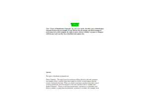 MKT 315 Topic 6 Discussion Question 1
