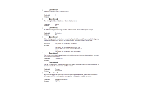 NURS 6521 Week 11 Final Exam (Score 100 out of 100 Points)
