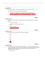 NRNP 6552 Week 5 Knowledge Check