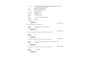 NURS 6501 Week 3 Knowledge Check