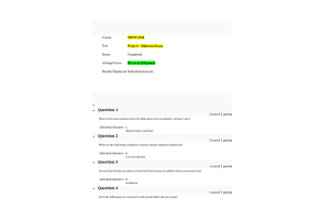 NRNP 6541 Week 6 Midterm Exam (98% Correct Summer Qtr)