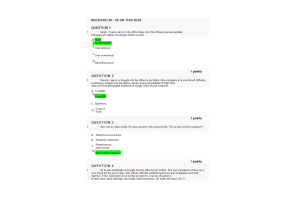 NRNP 6541 Week 6 Quiz-Knowledge Check