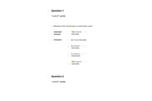 NRNP 6541 Week 9 Quiz-Knowledge Check