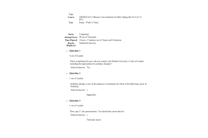 NRNP 6541N-5, Week 11 Final Exam (May Term)