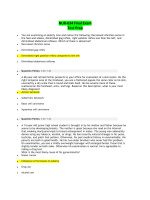 xNUR 634 Final Exam