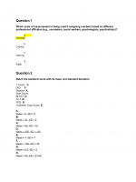 COUN 6360 Week 7 Competency Quiz; Norm Groups and Standard Scores (Winter Qtr)